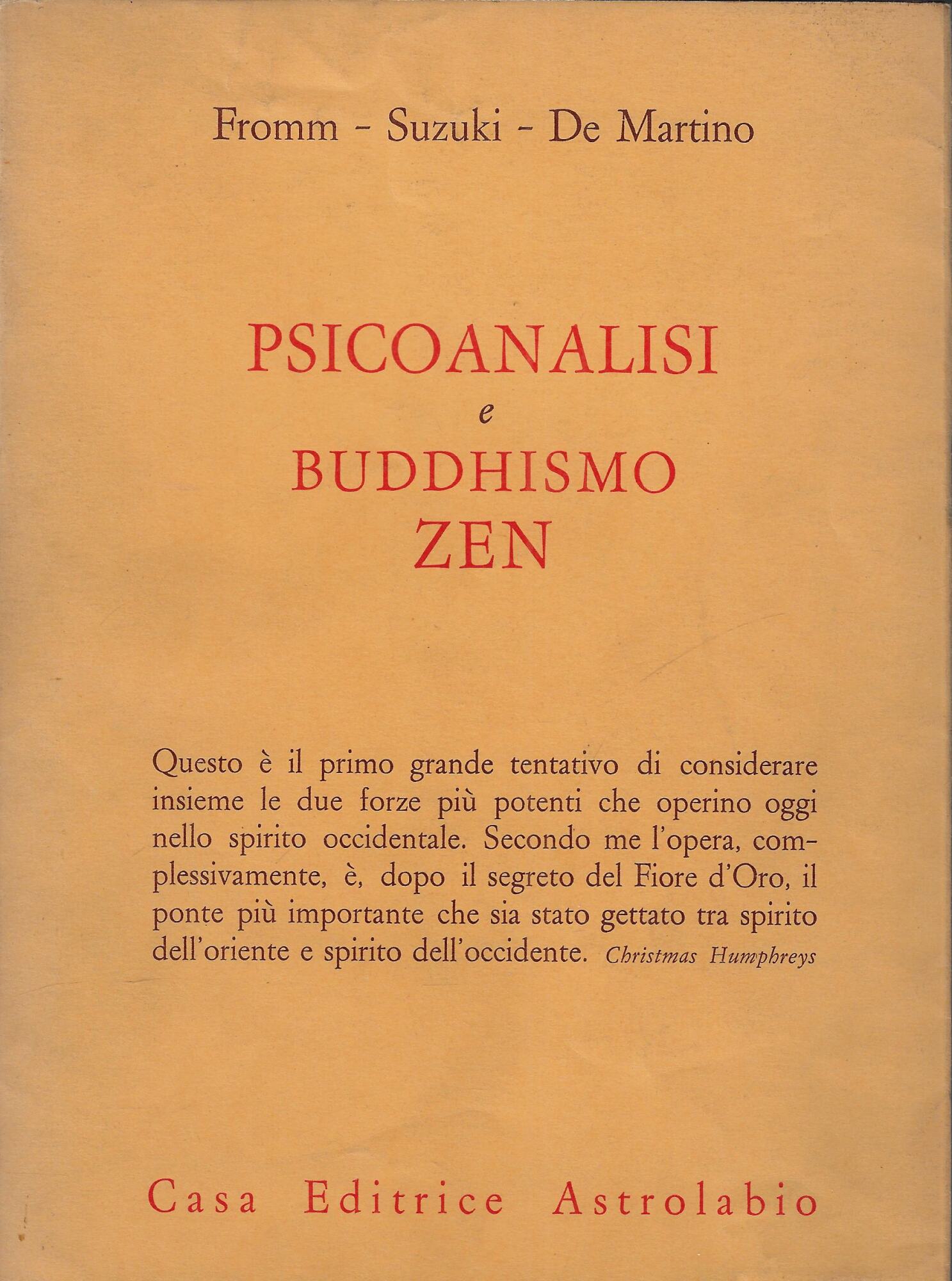 Psicoanalisi e buddhismo zen