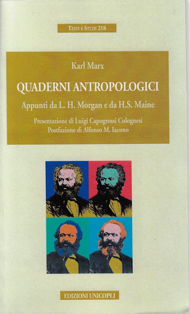 Quaderni antropologici. Appunti da L. H. Morgan e da H. …