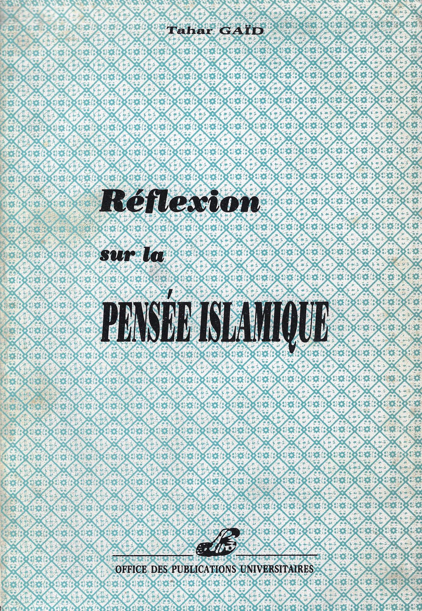 Réflexion sur la pensée islamique