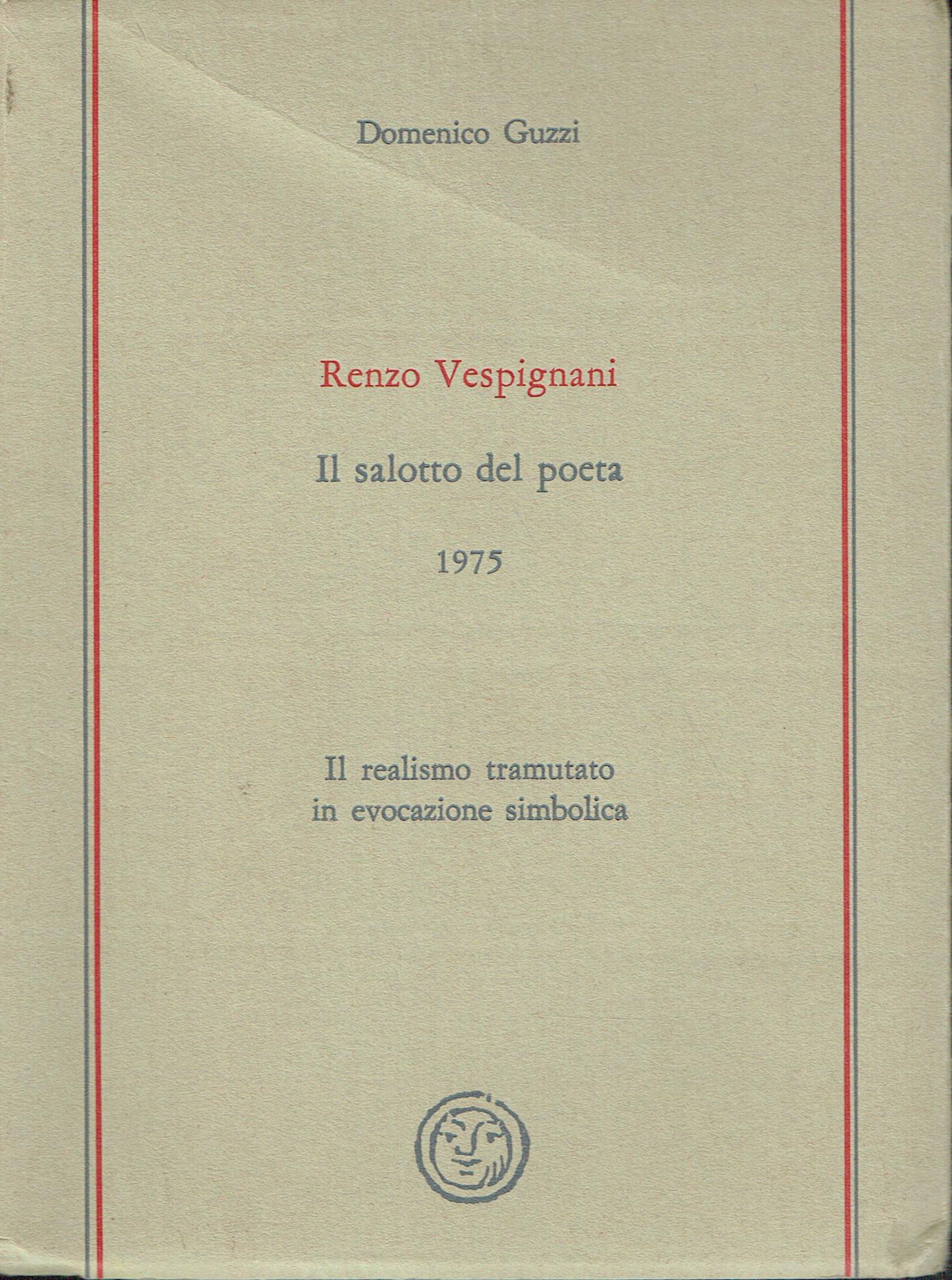 Renzo Vespignani : il salotto del poeta, 1975,il realismo tramutato …