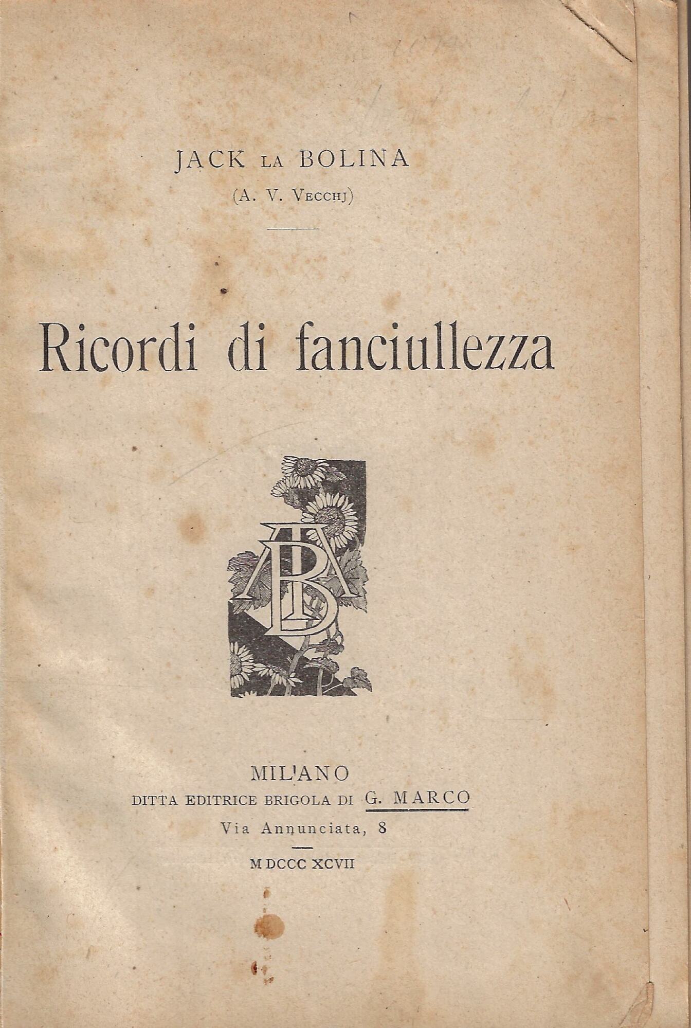 Ricordi di fanciullezza