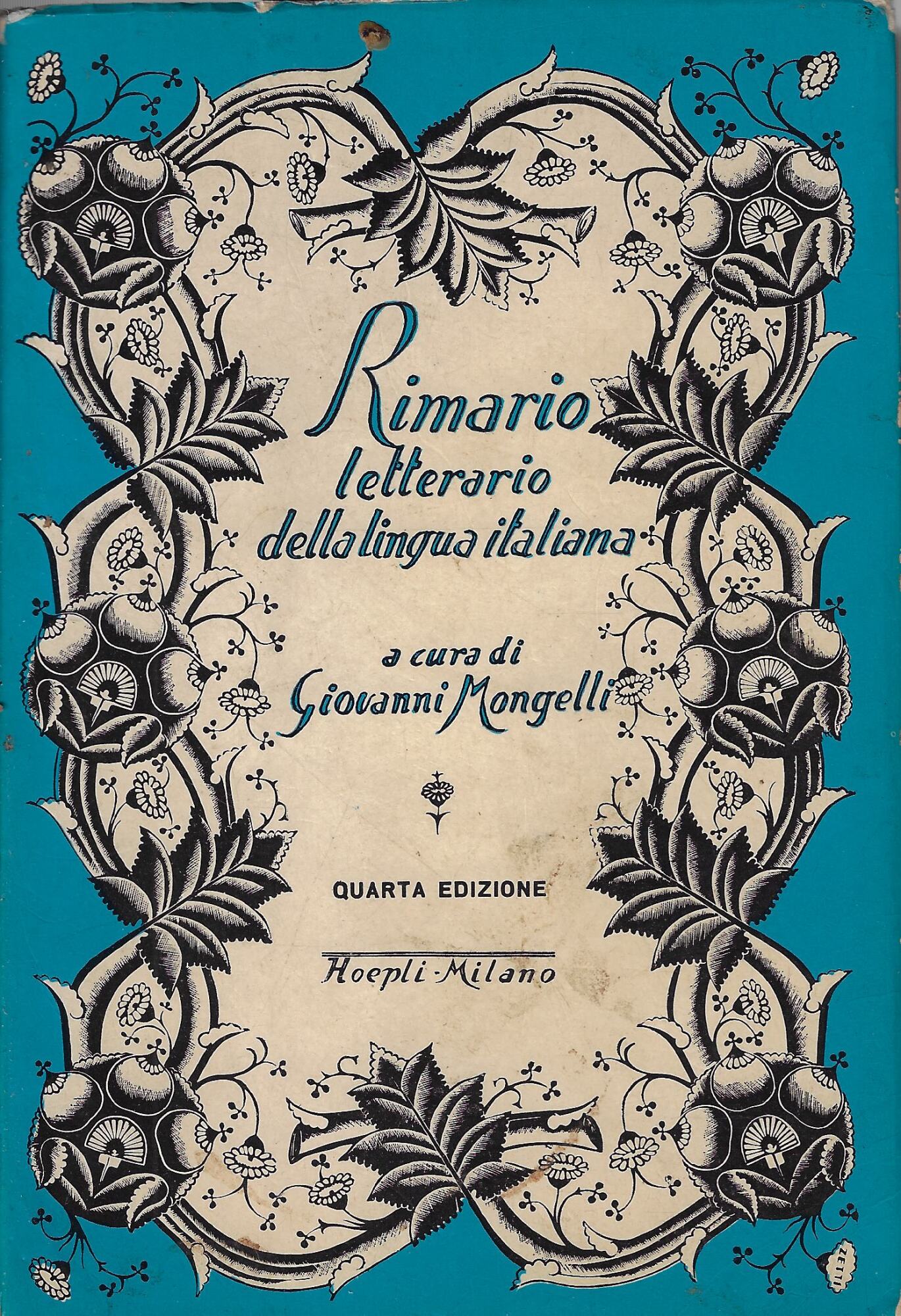 Rimario letterario della lingua italiana