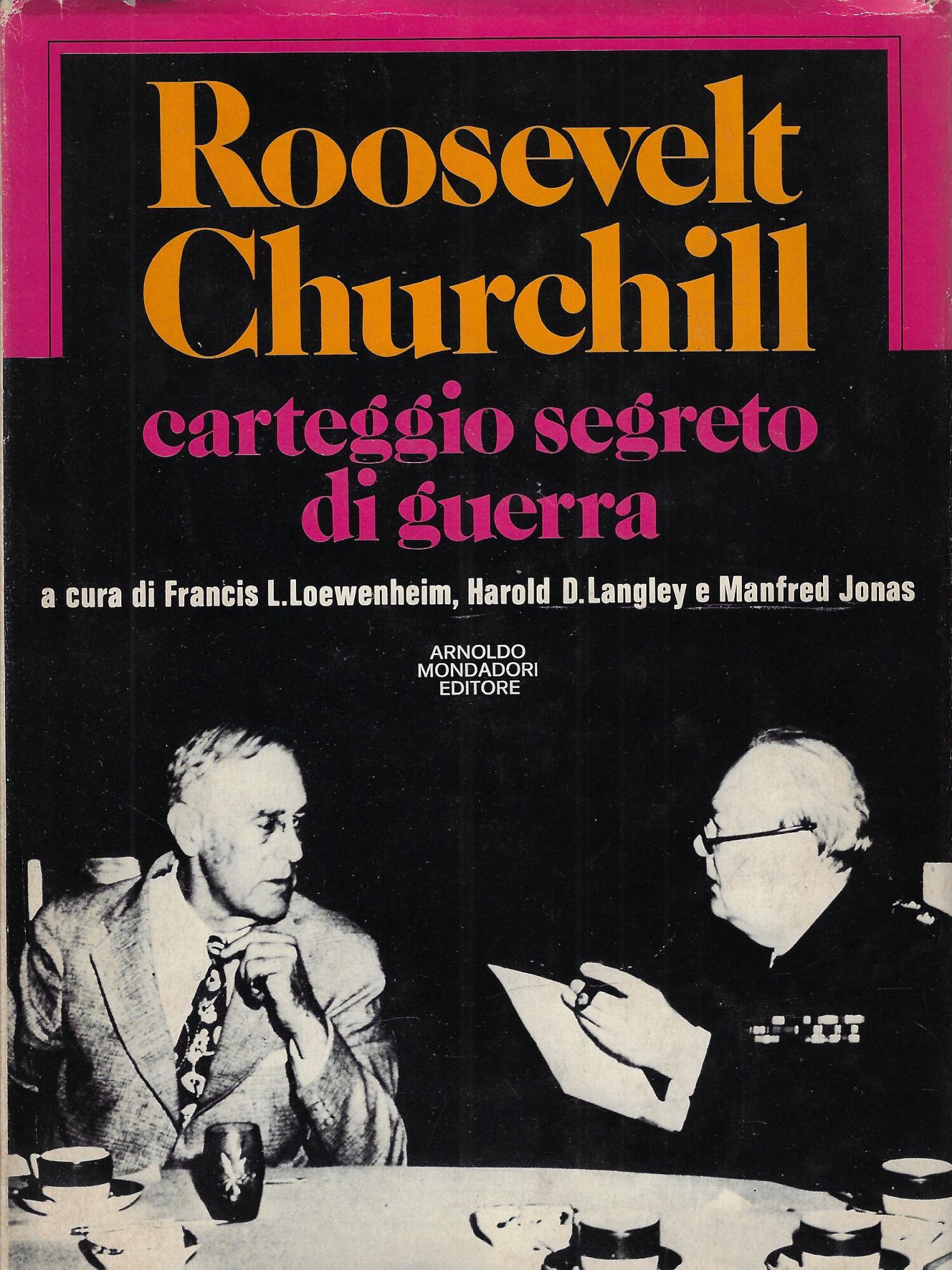 Roosevelt Churchill : carteggio segreto di guerra