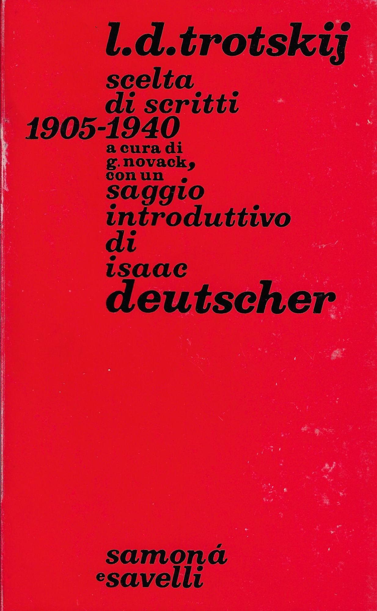 Scelta di scritti : 1905-1940