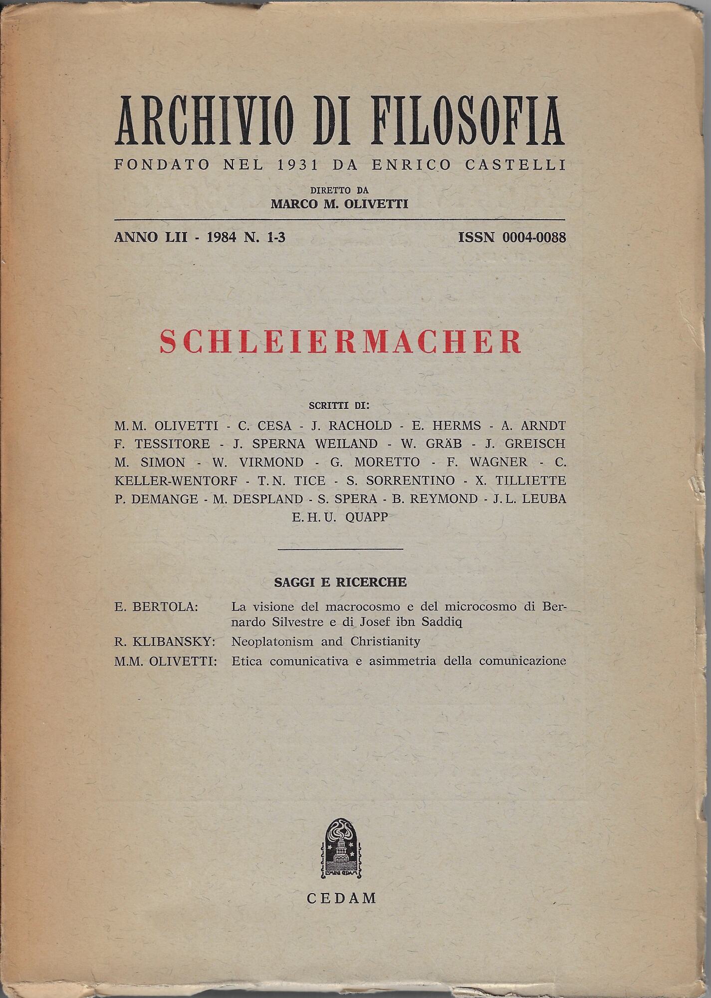 Schleiermacher