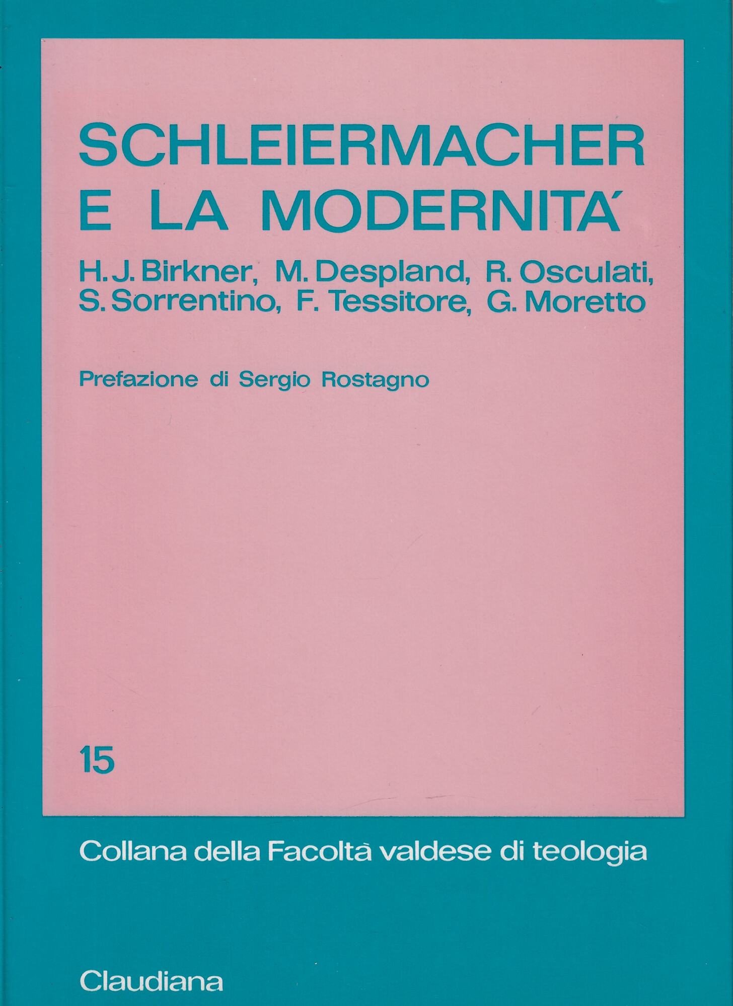 Schleiermacher e la modernità