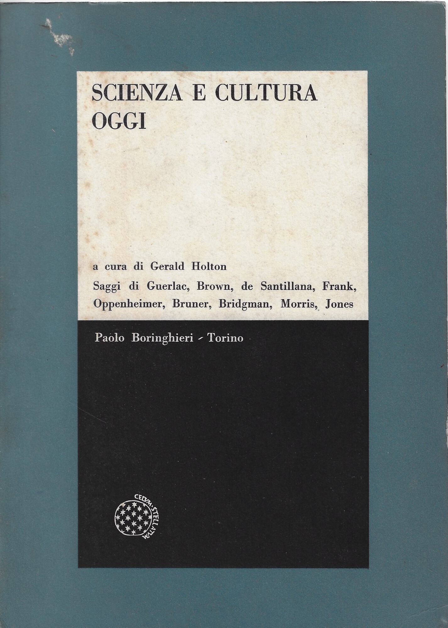 Scienza e cultura oggi