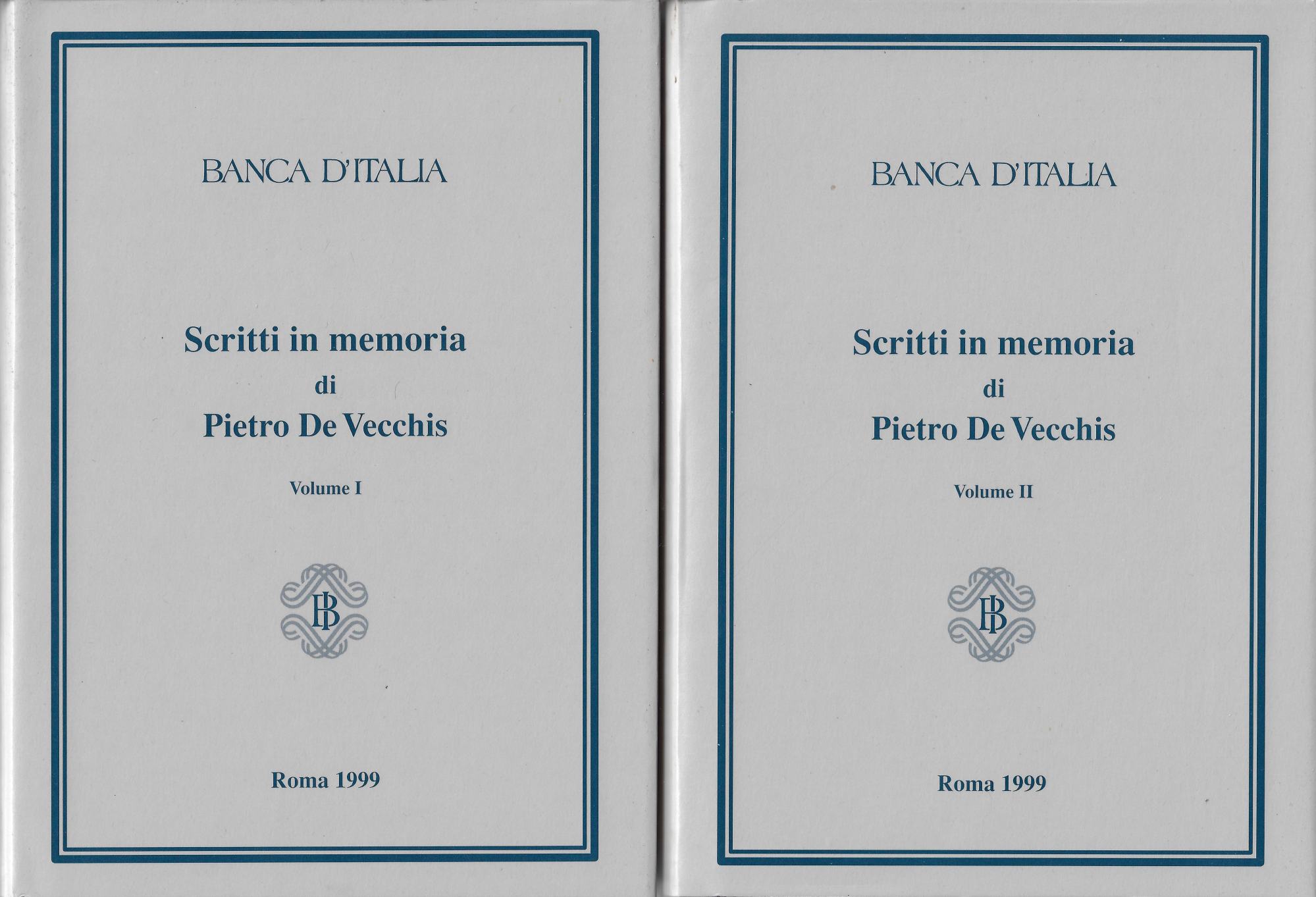 Scritti in memoria di Pietro De Vecchis