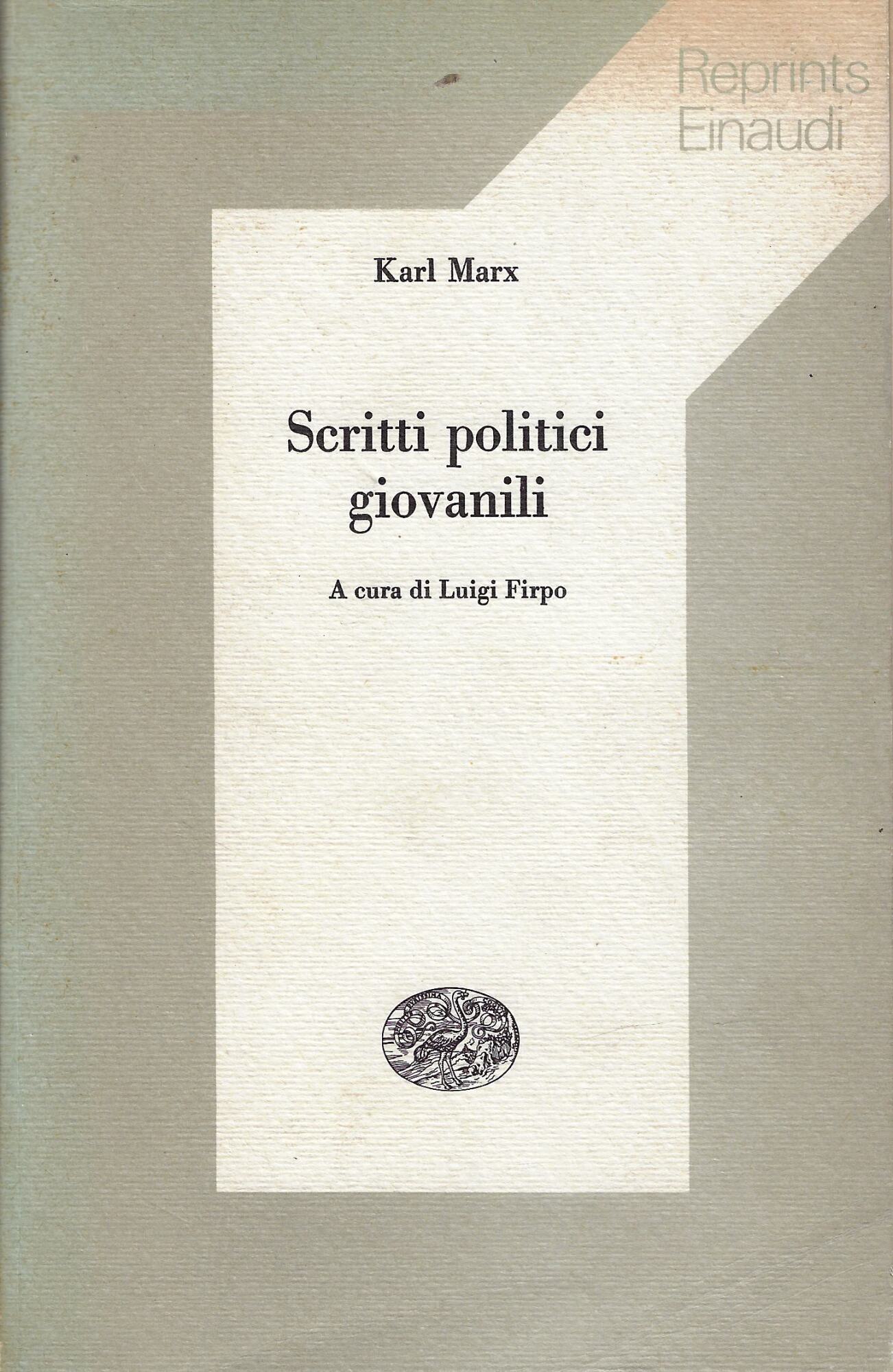 Scritti politici giovanili