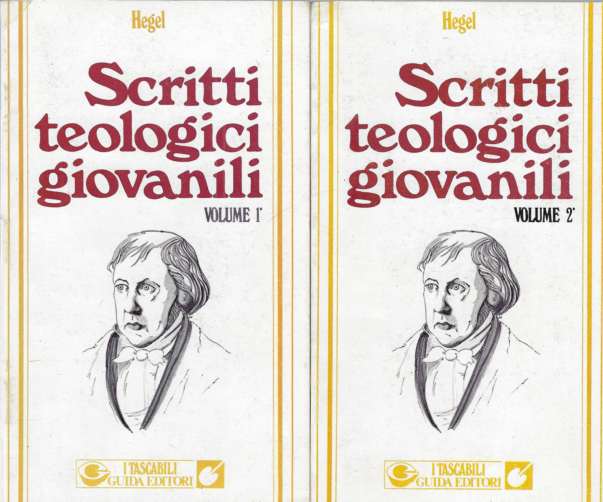 Scritti teologici giovanili (due volumi)