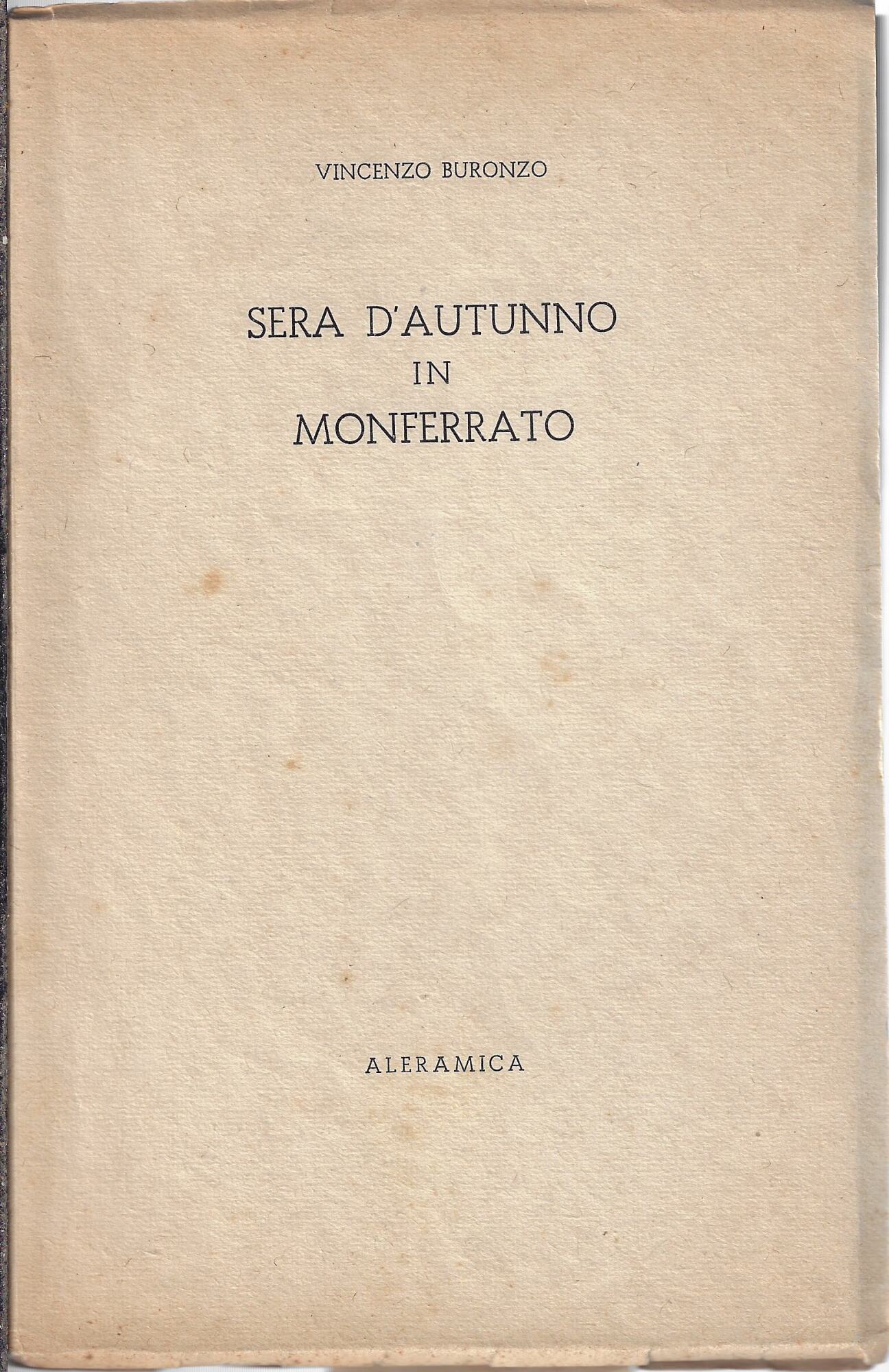 Sera d'autunno in Monferrato