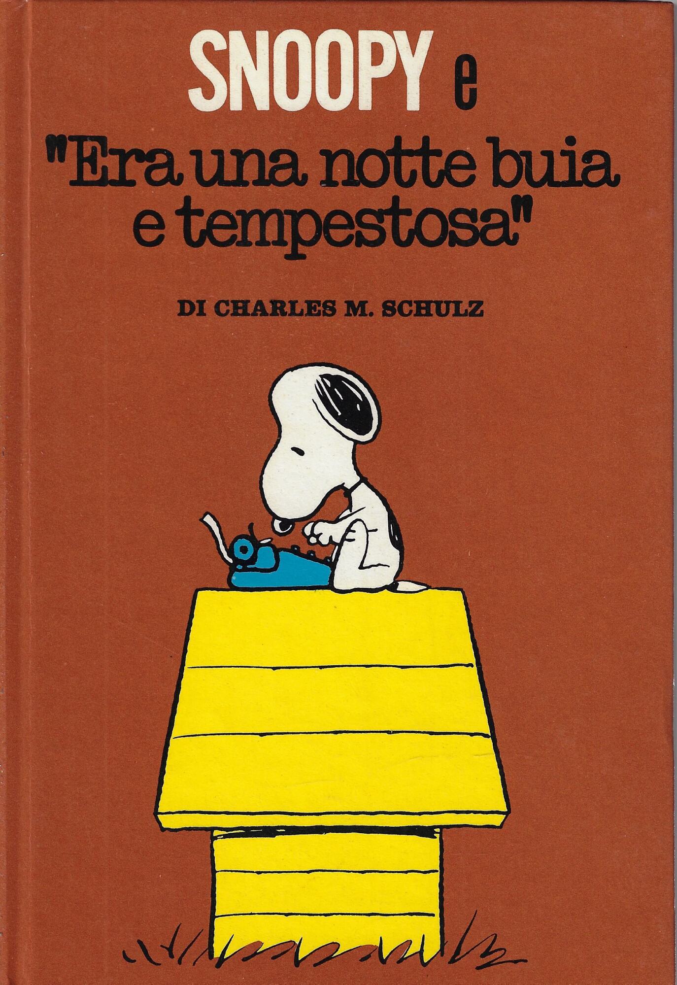 Snoopy e 'Era una notte buia e tempestosa'