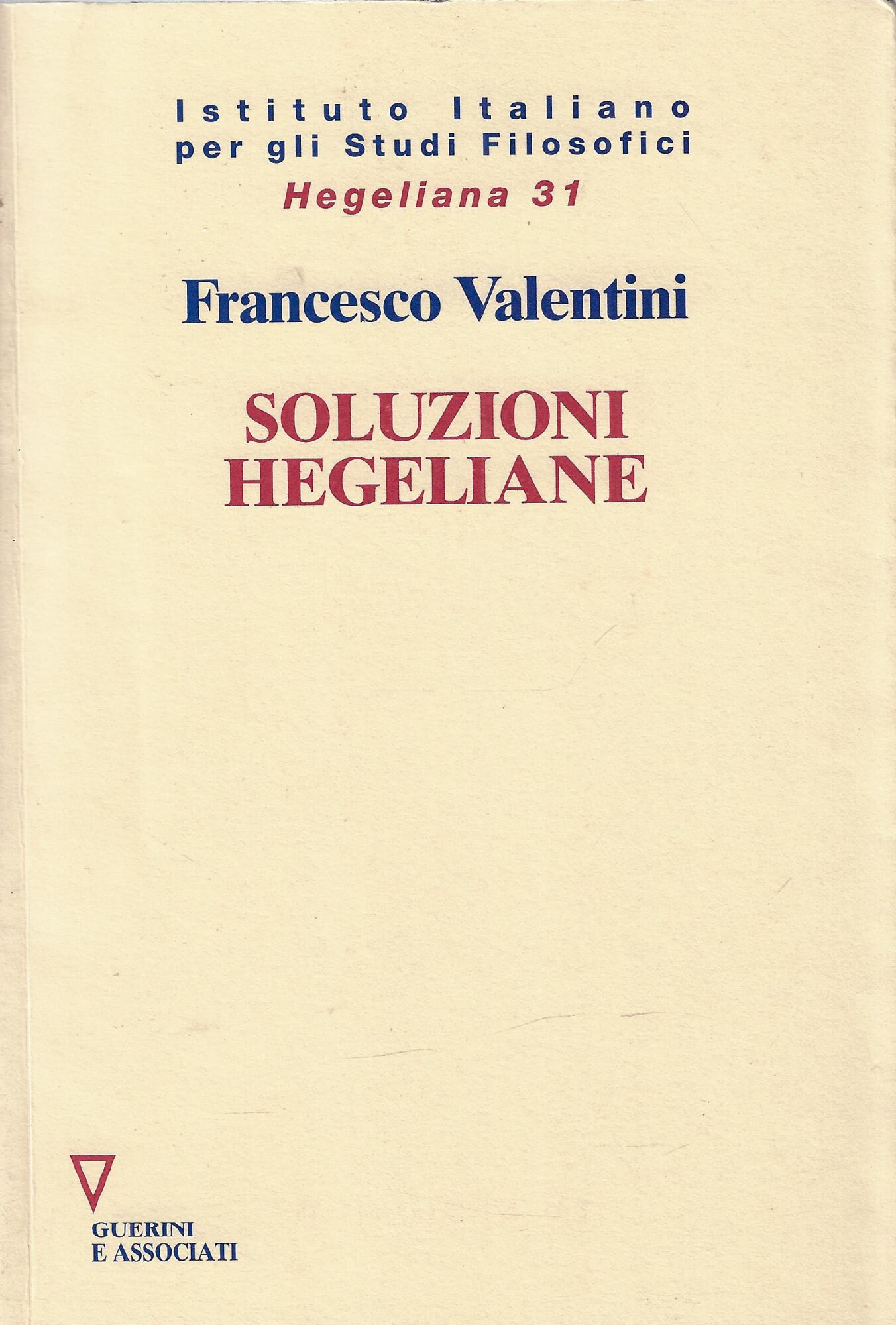 Soluzioni hegeliane
