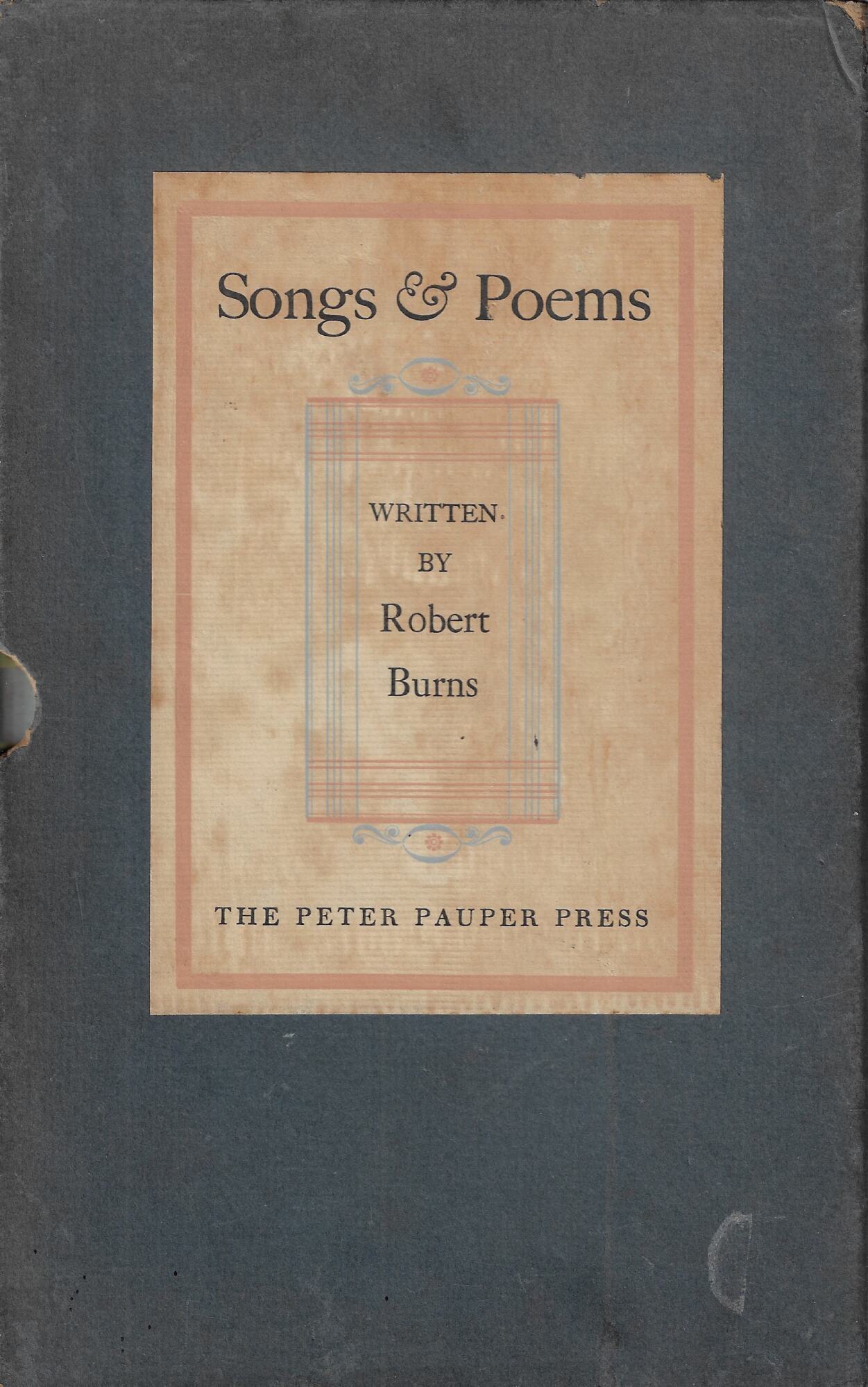 Songs &amp; Poems