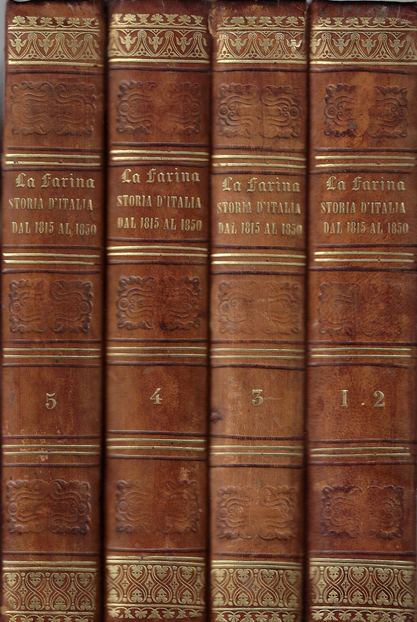 Storia d'Italia dal 1815 al 1850