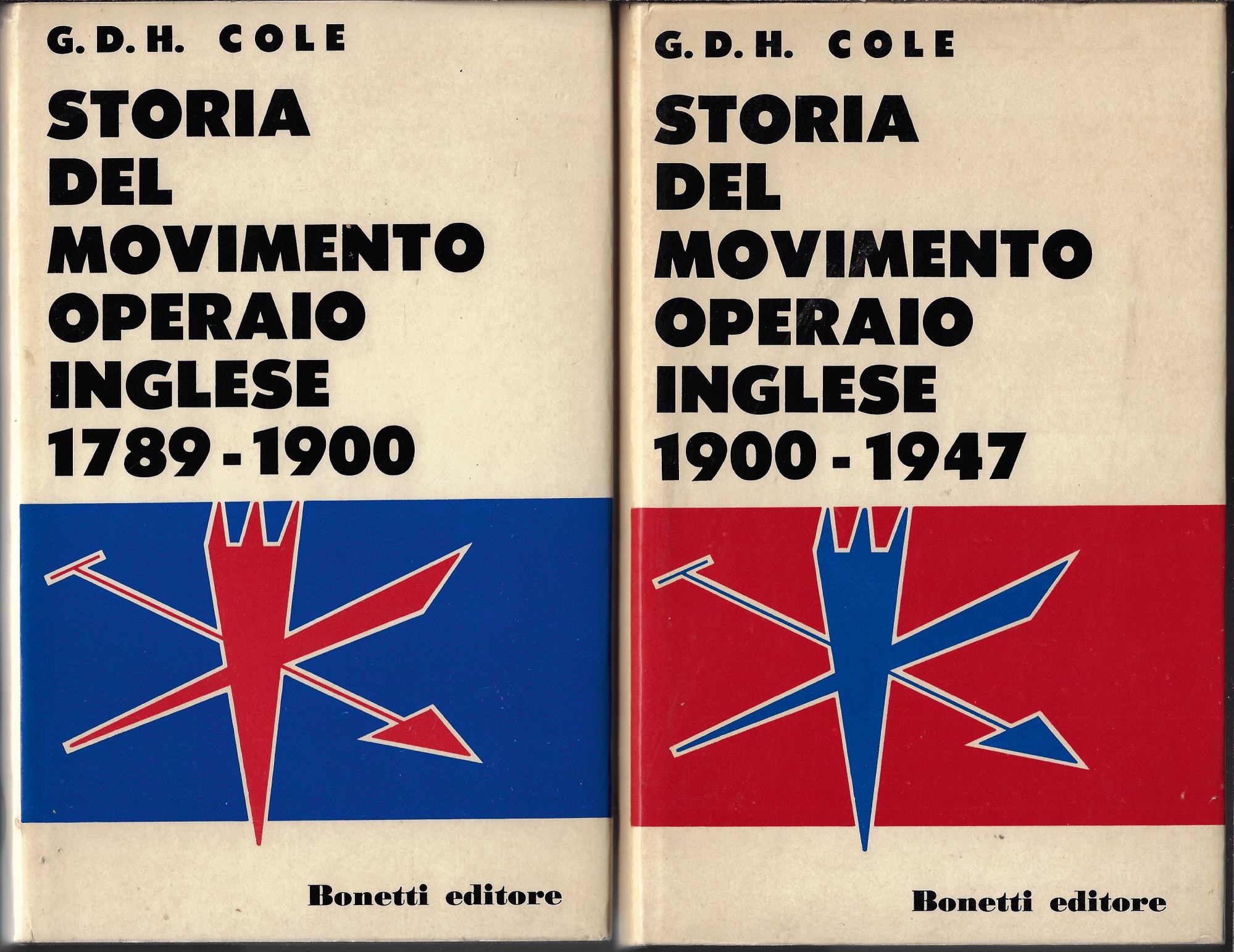 Storia del movimento operaio inglese, due volumi