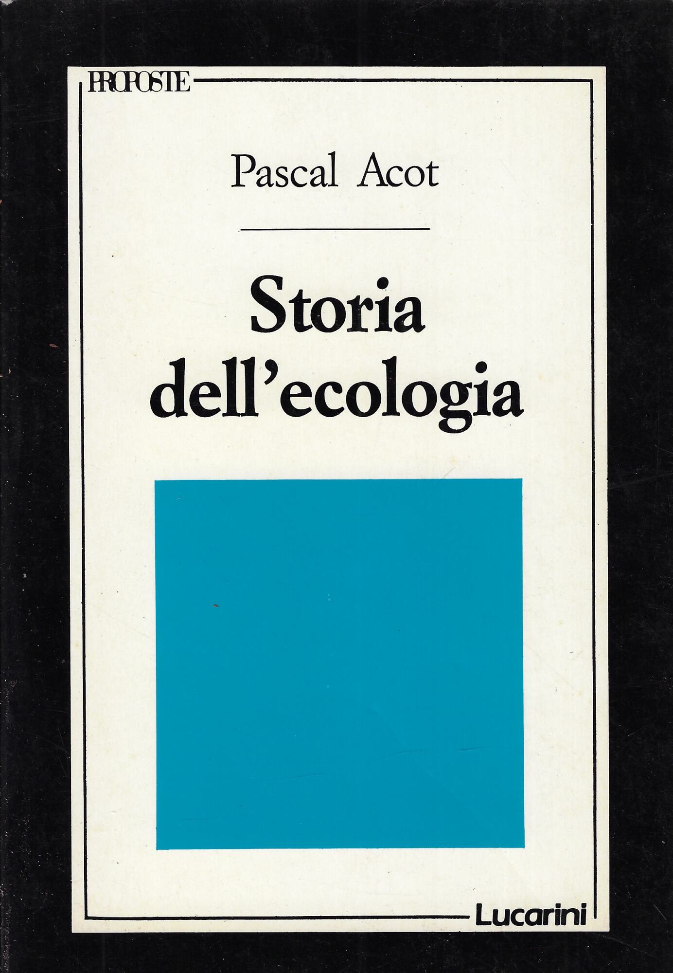 Storia dell'ecologia
