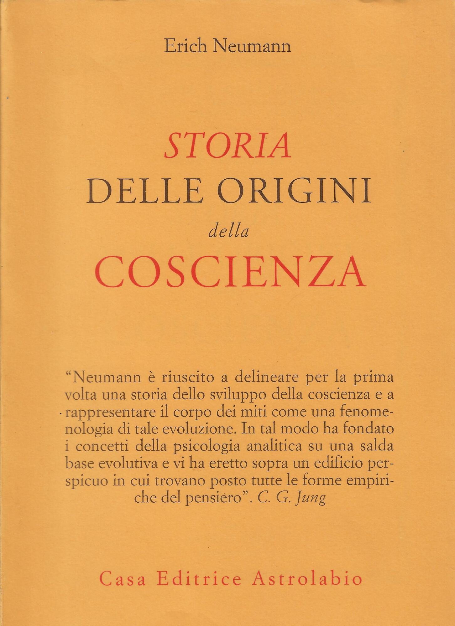 Storia delle origini della coscienza