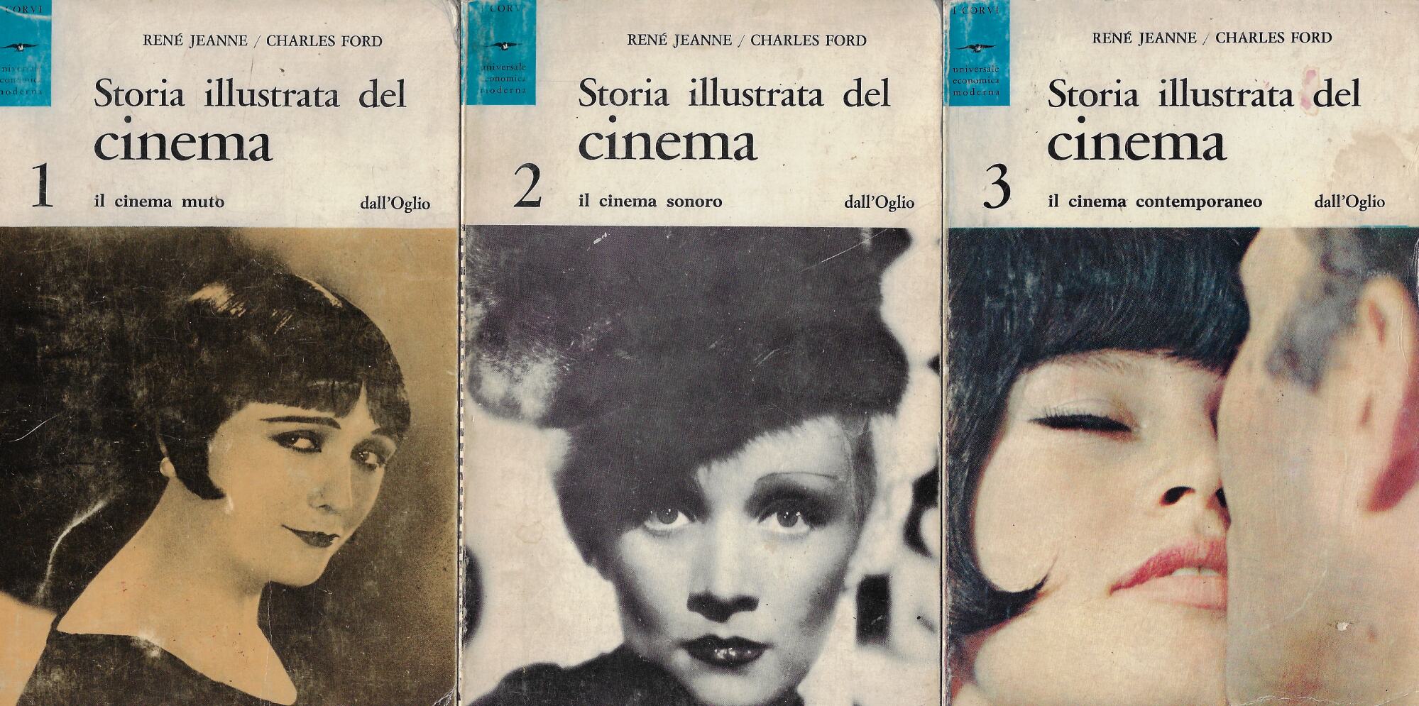 Storia illustrata del cinema ( 3 volumi )