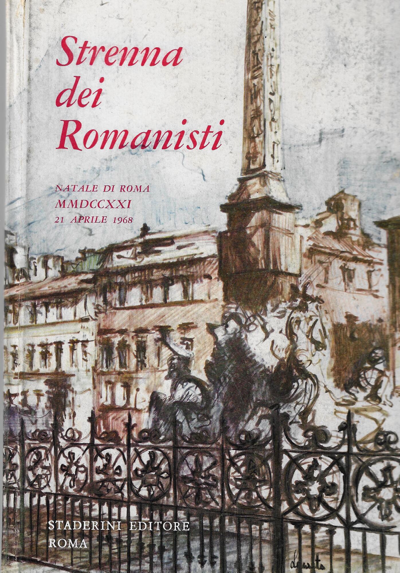 Strenna dei Romanisti. Natale di Roma 1968