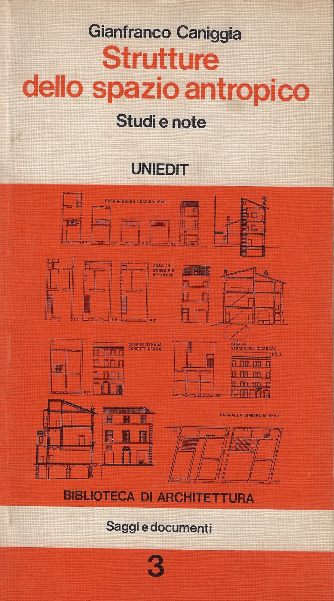 Strutture dello spazio antropico : studi e note