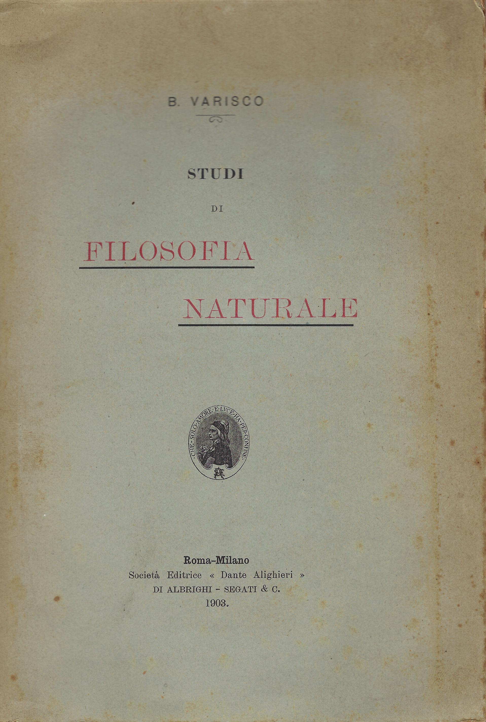 Studi di filosofia naturale