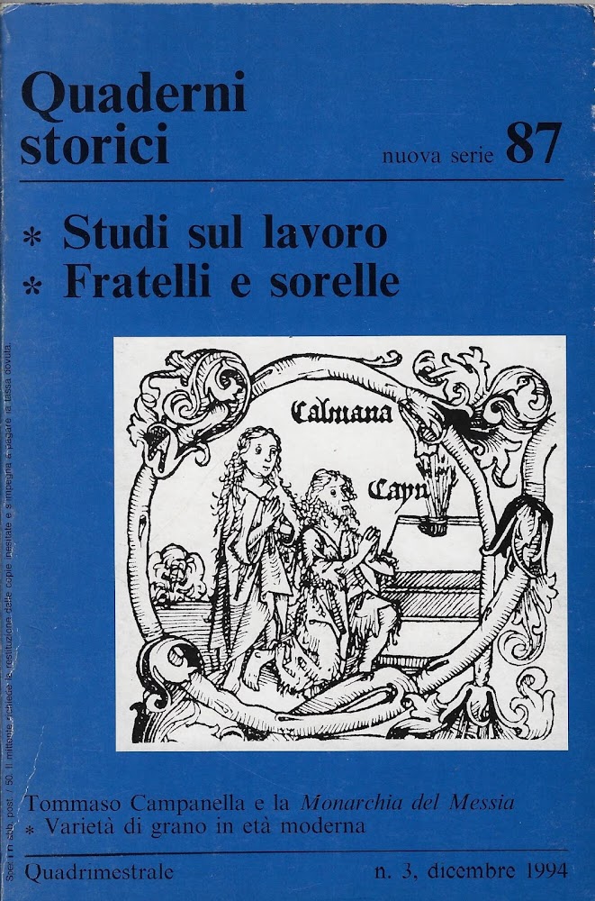 Studi sul lavoro; Fratelli e sorelle