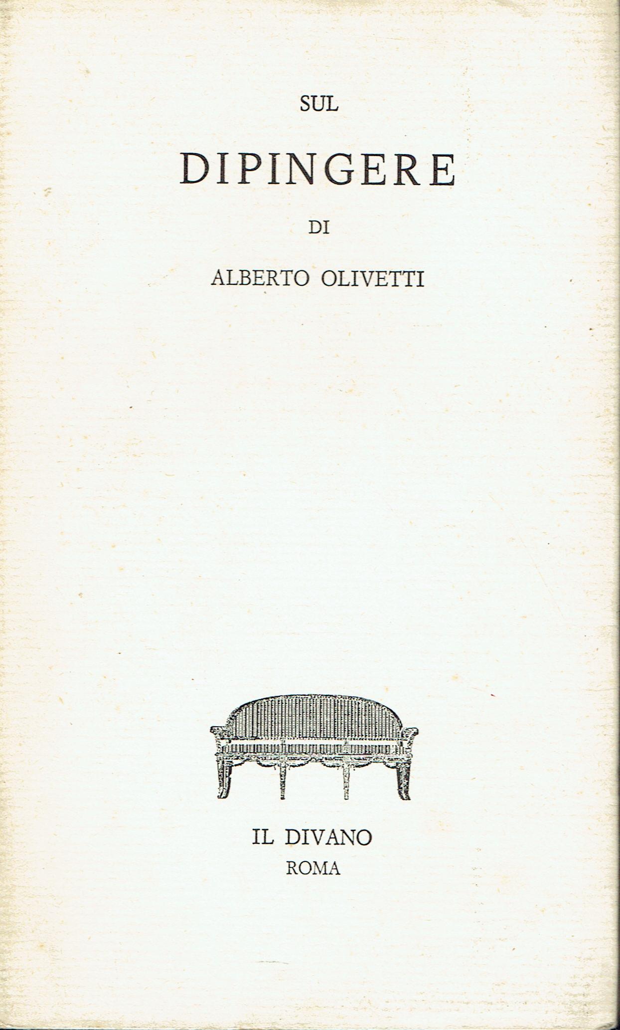 Sul dipingere : in appendice Della inclinazione di Caravaggio a …