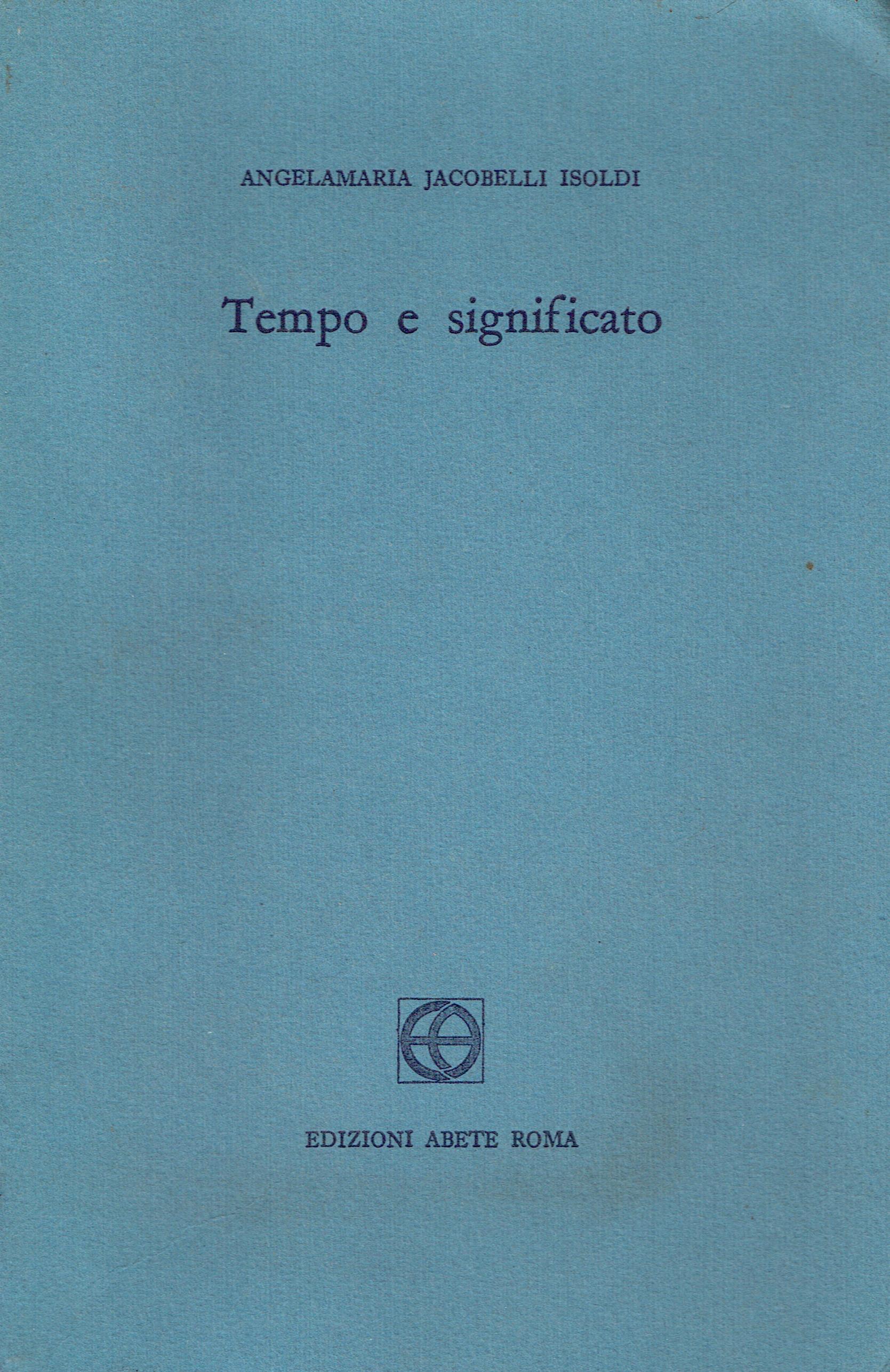 Tempo e significato