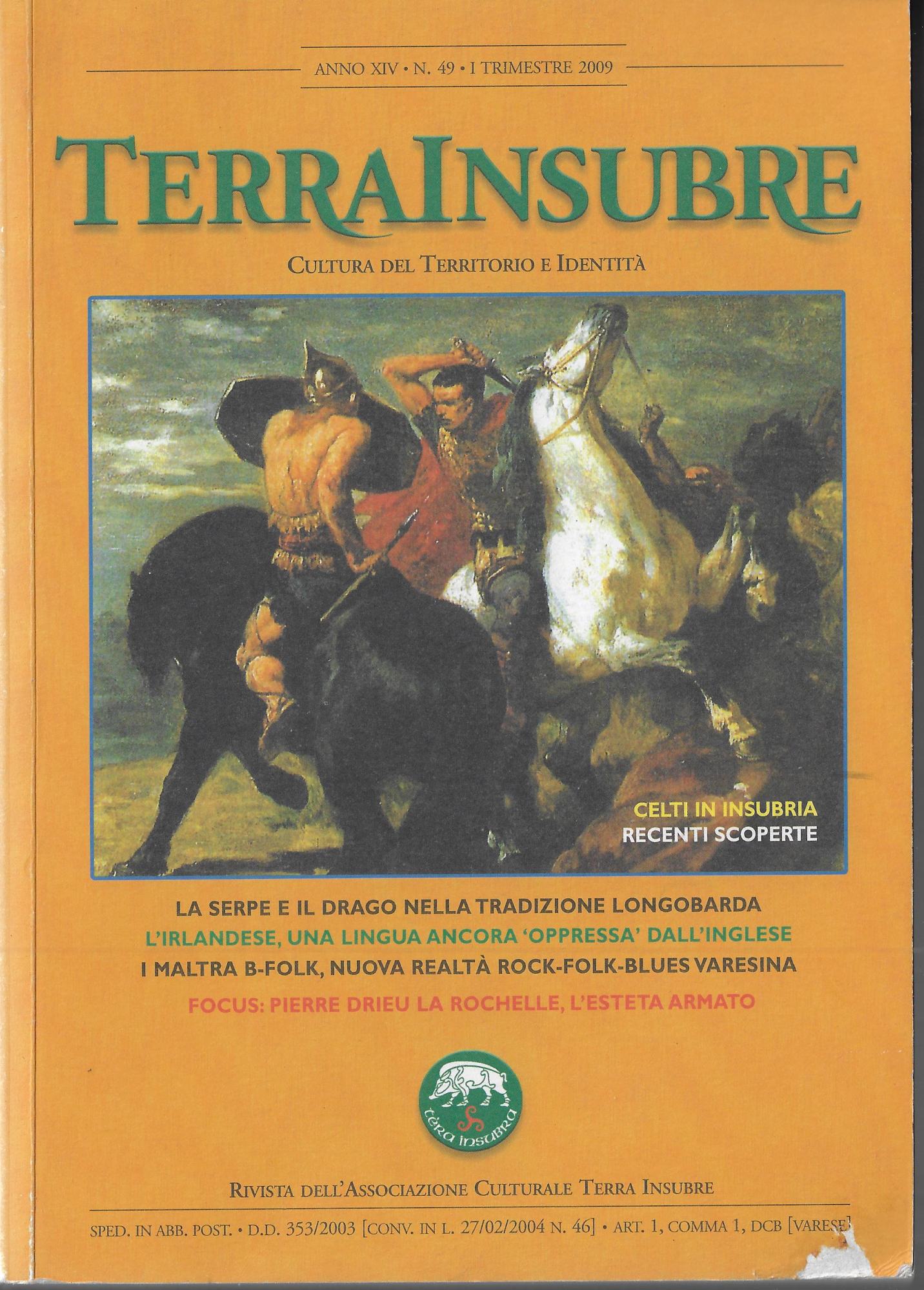 Terra Insubre n. 49 - I trimestre 2009