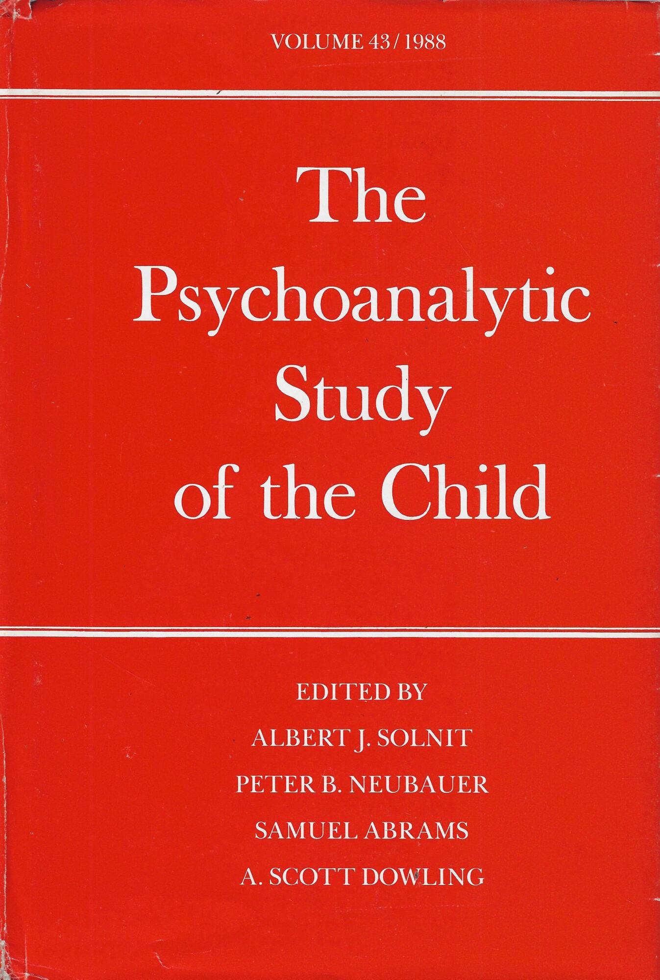 The Psychoanalytic study of the child : volume 43