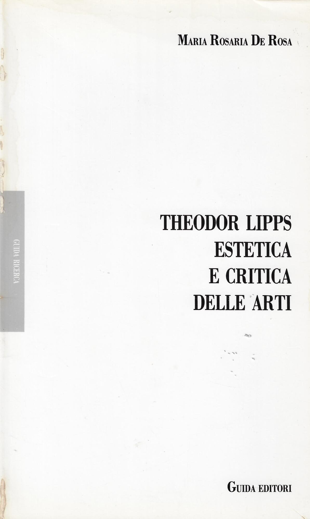 Theodor Lipps: estetica e critica delle arti