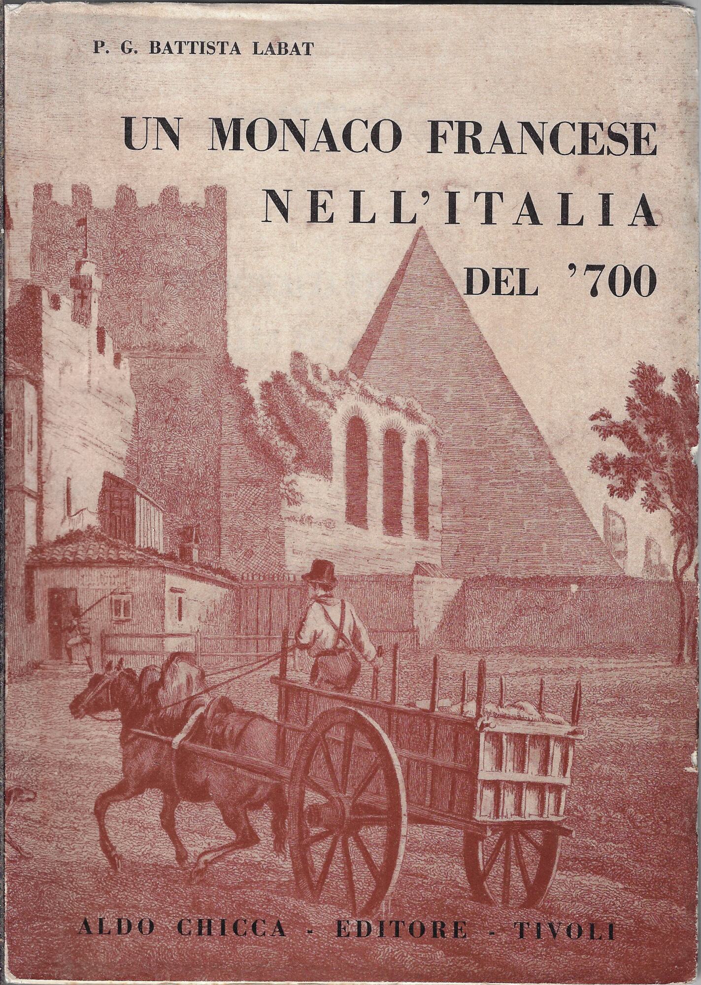 Un monaco francese nell'Italia del '700