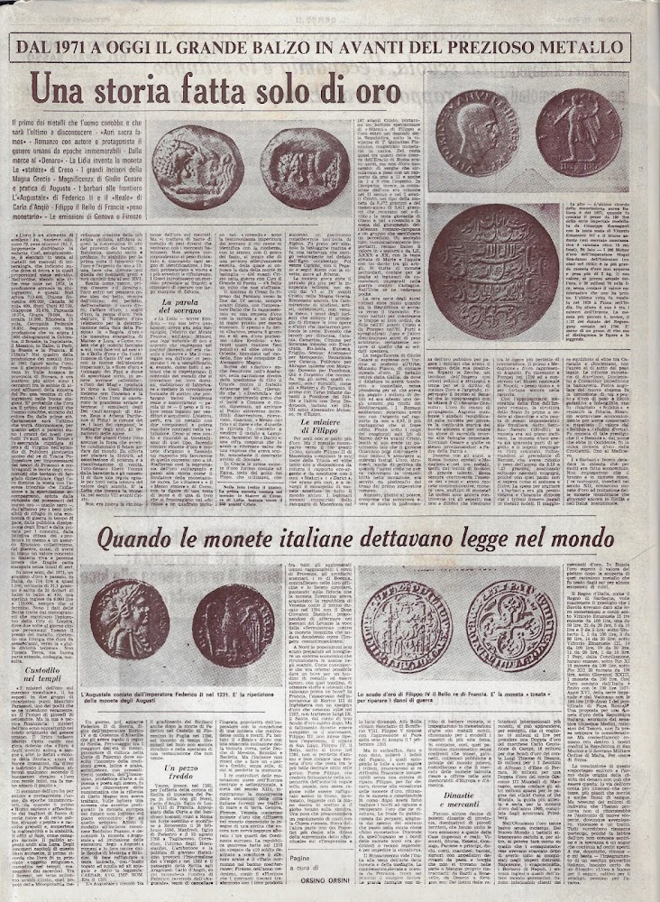 Una storia fatta solo di oro