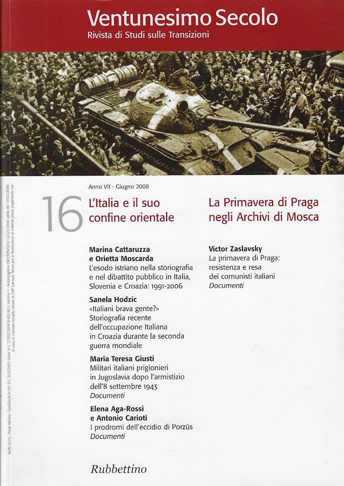 Ventunesimo Secolo n.16, giugno 2008