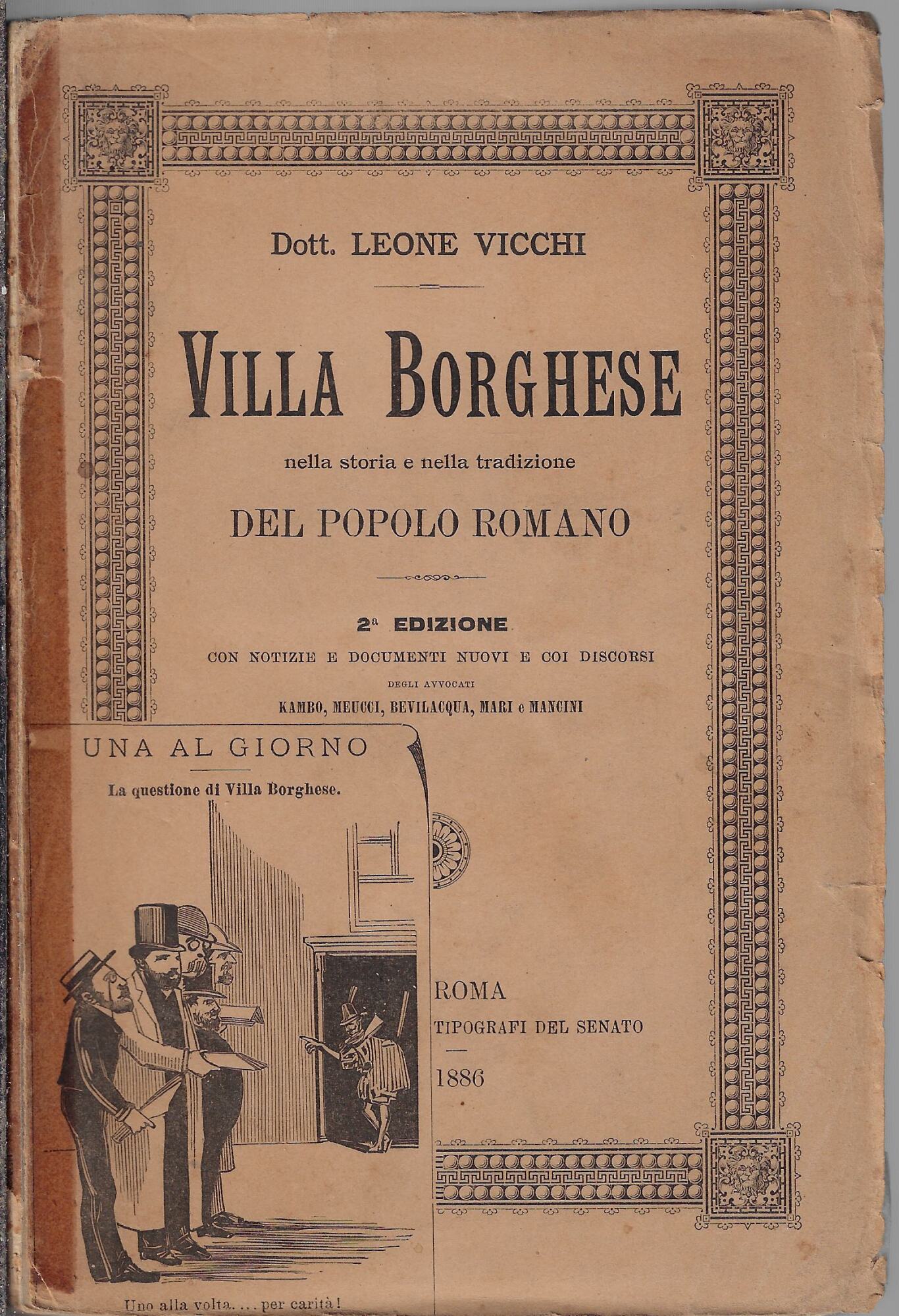 Villa Borghese nella storia e nella tradizione del popolo romano …