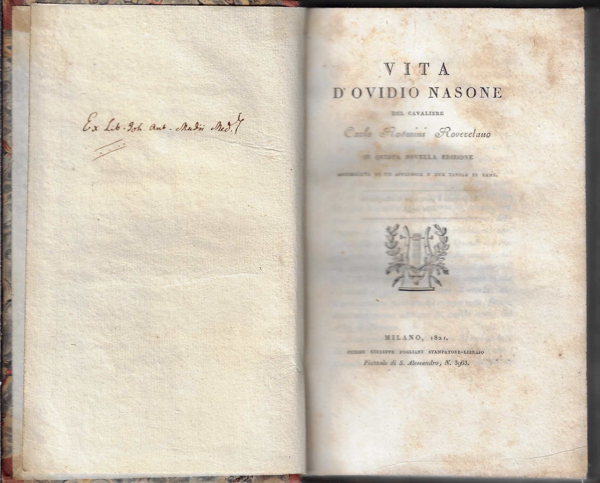 Vita d'Ovidio Nasone