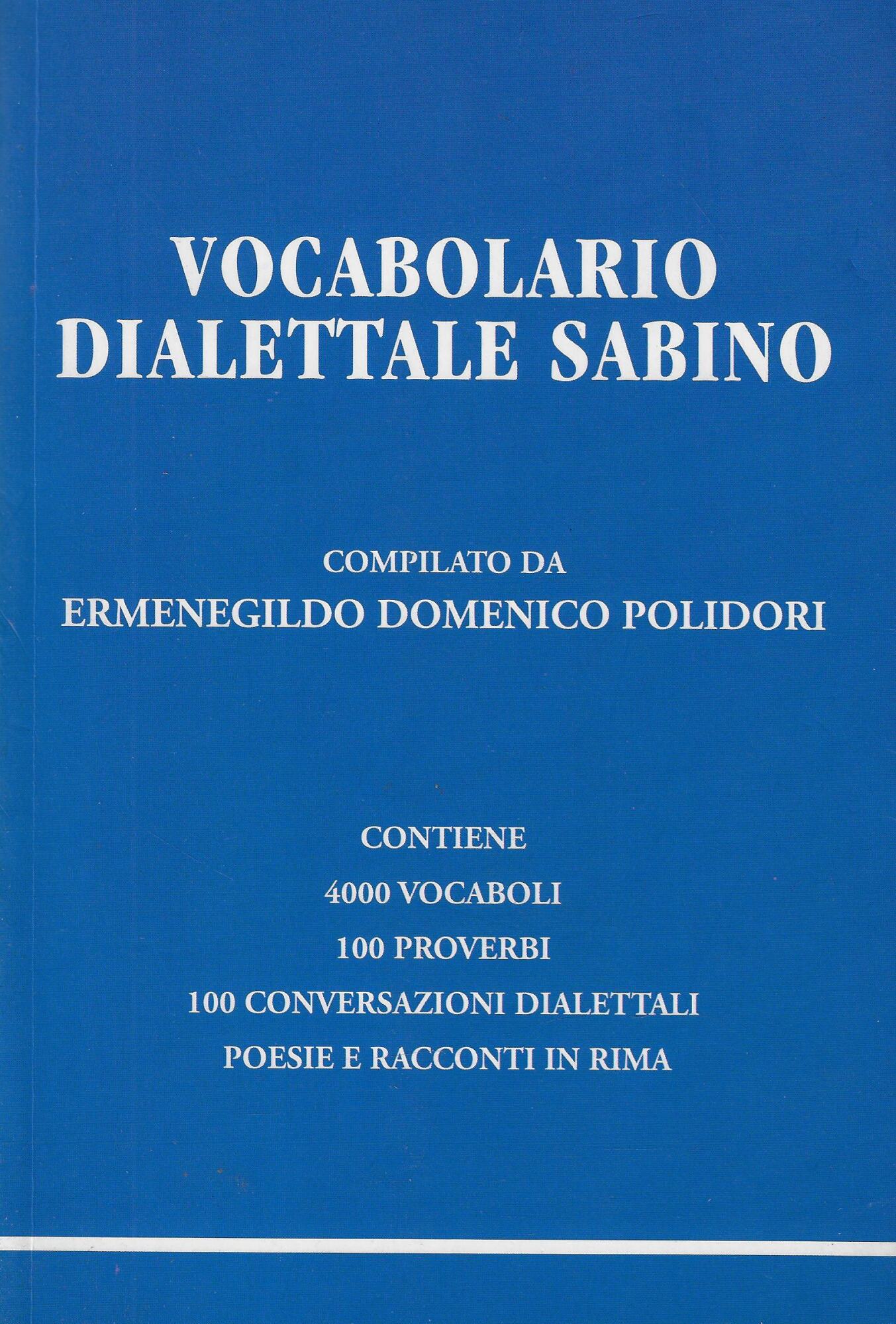 Vocabolario dialettale sabino