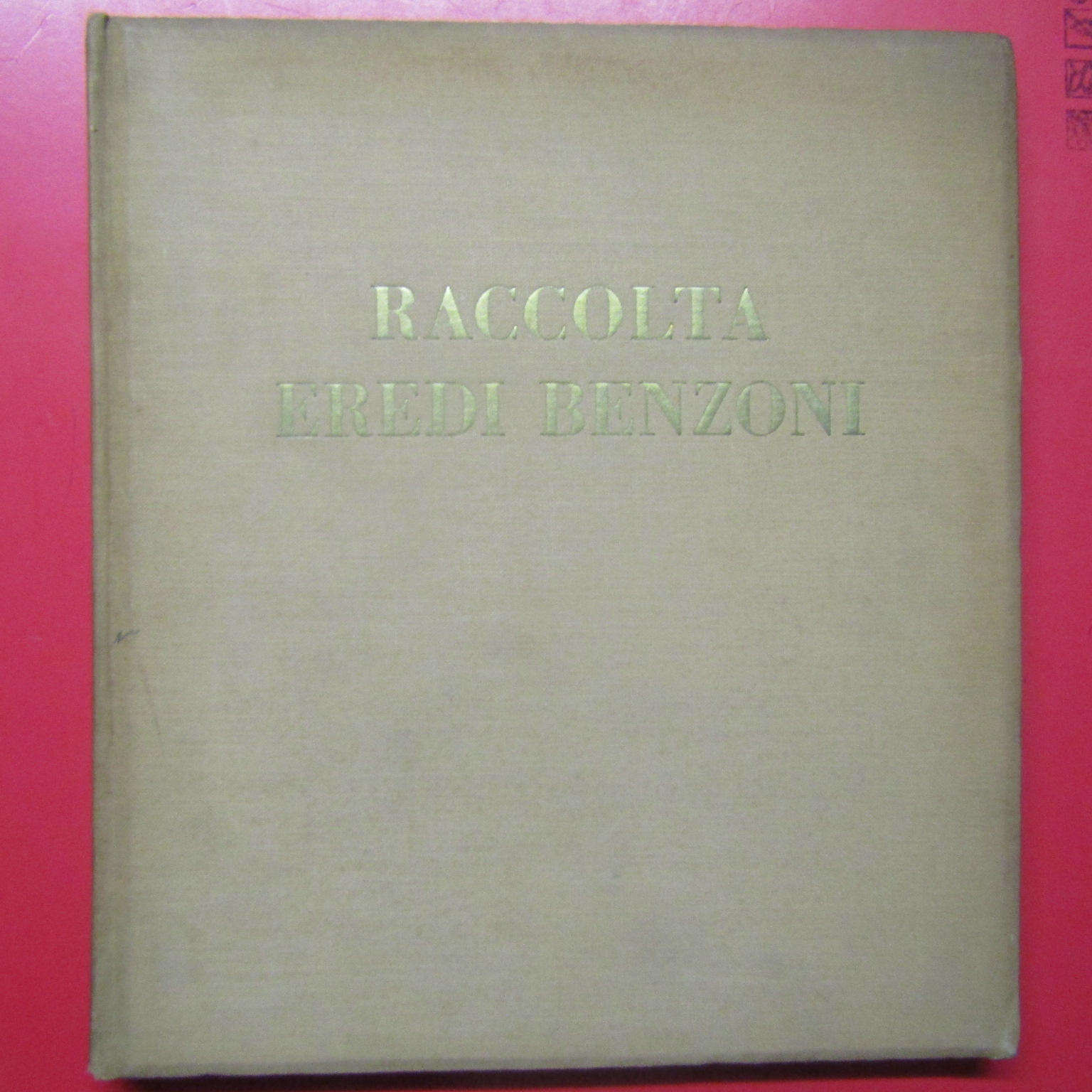 Raccolta Eredi Benzoni