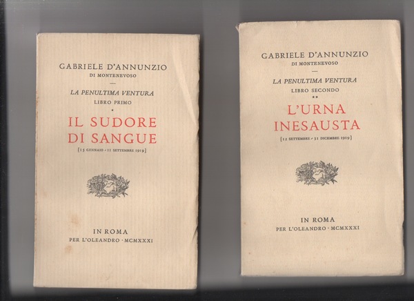 La penultima ventura. Libro primo: Il sudore di sangue (15 …