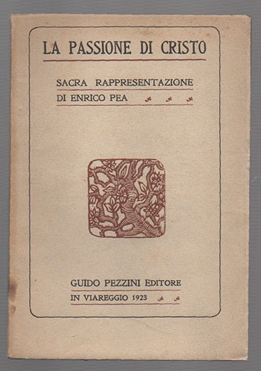 La Passione di Cristo. Sacra rappresentazione