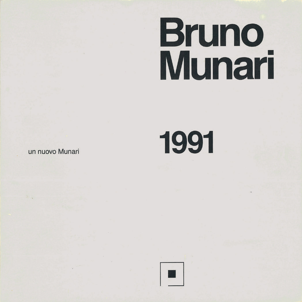 1991 | Alta tensione [in copertina:] un nuovo Munari - …