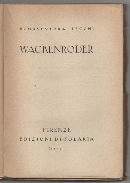 Wackenroder