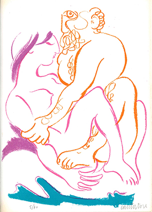 Afrodite ovaiola. Otto litografie originali di Domenico Cantatore