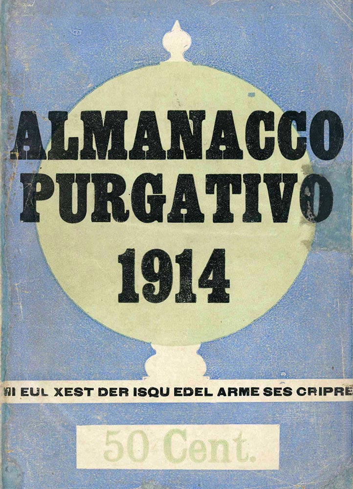 Almanacco purgativo 1914 [COPERTINA AZZURRO - VERDE]