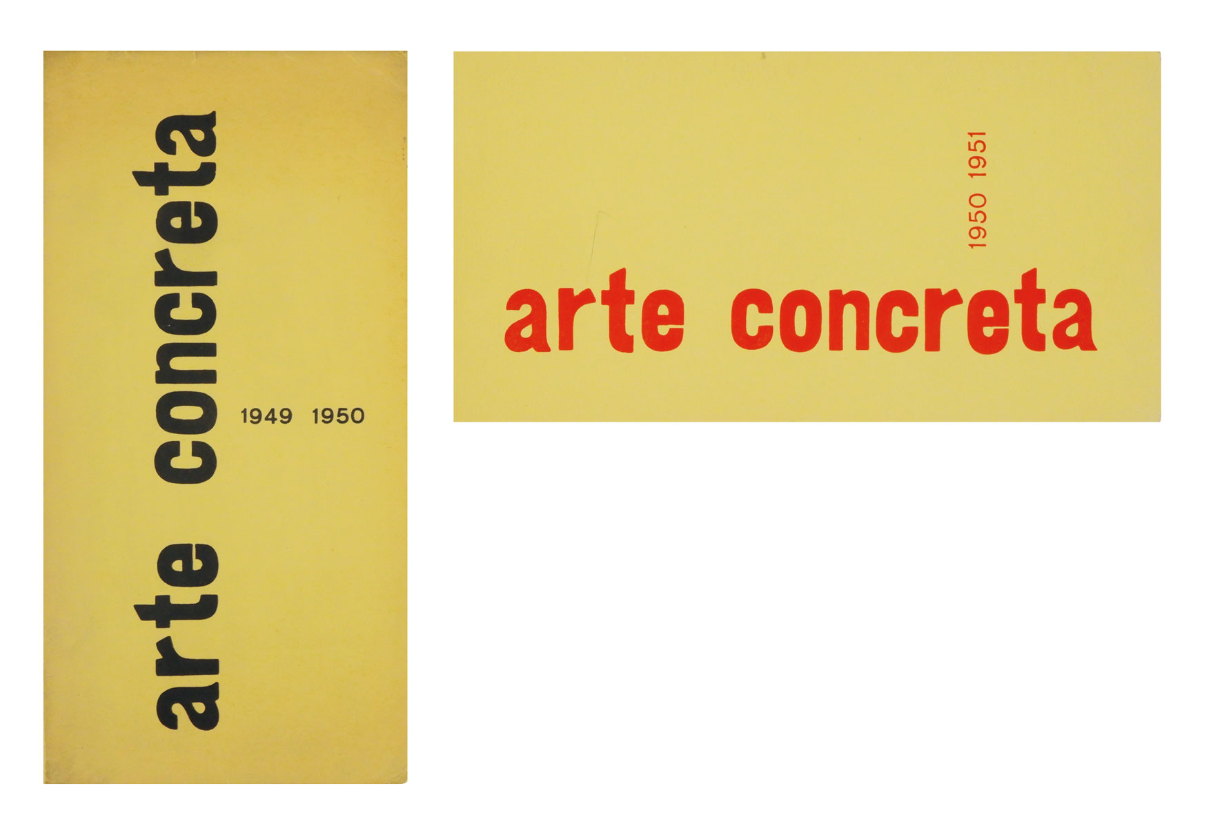 arte concreta 1949–1950 [insieme a:] arte concreta 1950–1951