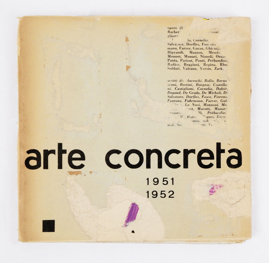 arte concreta 1951 | 1952 [titolo in copertina: contiene la …