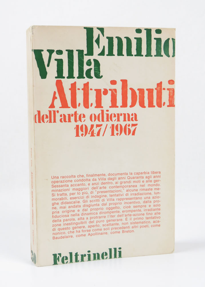 Attributi dell’arte odierna 1947/1967