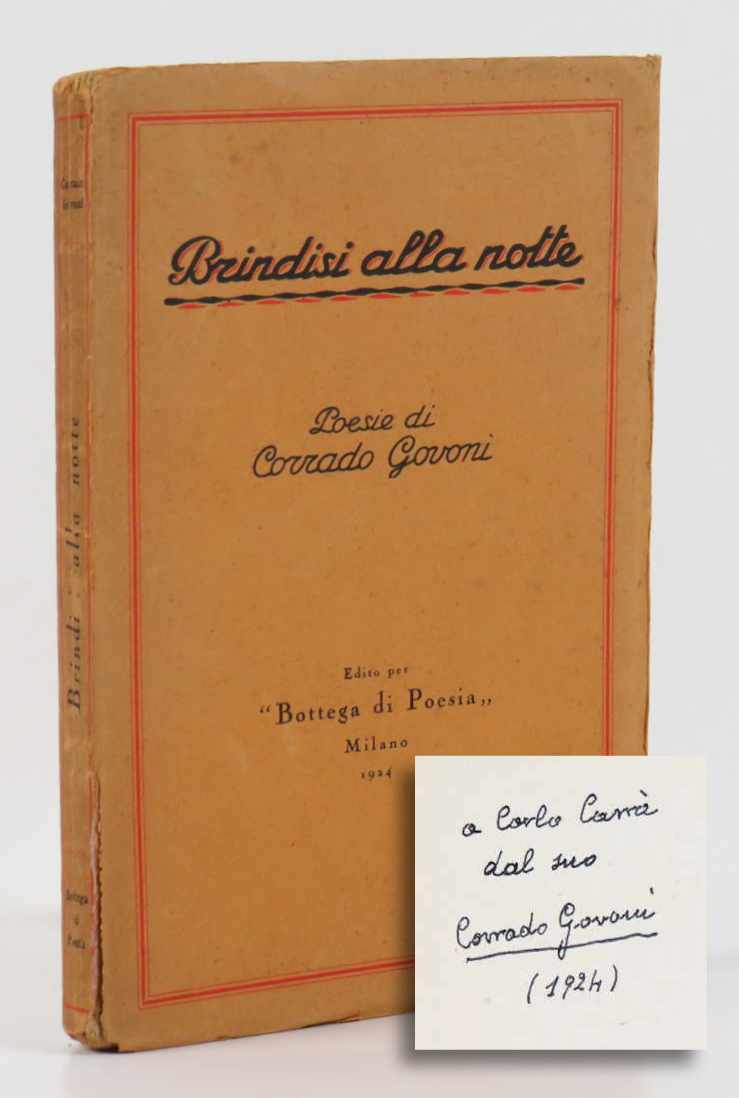 Brindisi alla notte. Poesie di Corrado Govoni [TIRATURA ORDINARIA]