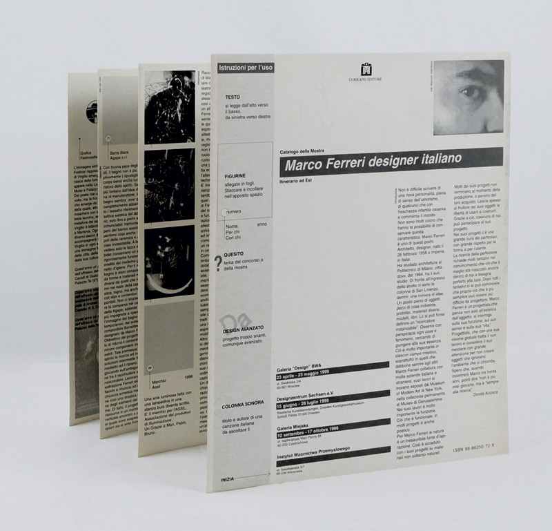 Catalogo della mostra | Marco Ferreri designer italiano | Itinerario …